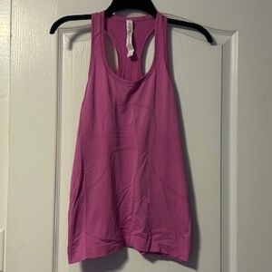 Lululemon racerback pink tank - Size 6